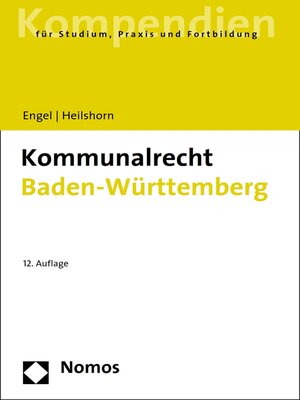 cover image of Kommunalrecht Baden-Württemberg